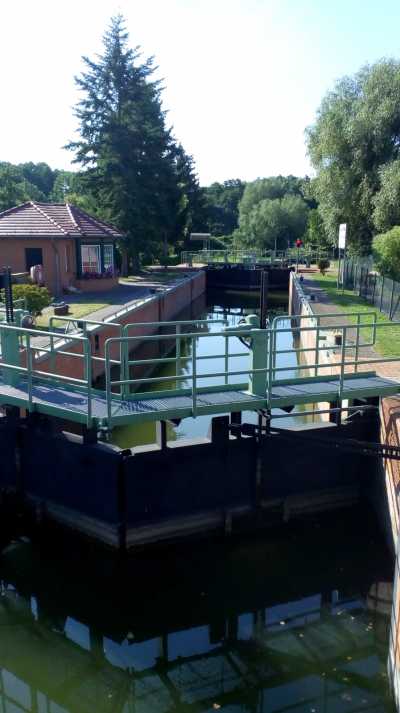 Altfriesack, Schleuse