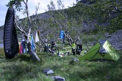 Sonne zurück, Skarvbergbucht, Nordkap 