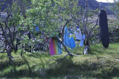 Sonne zurück, Skarvbergbucht, Nordkap 