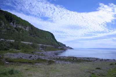Skarvbergbucht, Nordkap, Porsangerfjord 