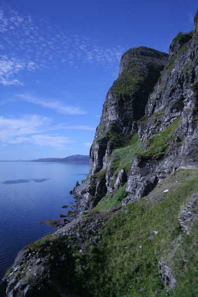Skarvbergbucht, Nordkap, Porsangerfjord 