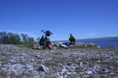 Skarvbergbucht, Nordkap, Porsangerfjord, Olderfjord - Lakselv - Skoganvarre  