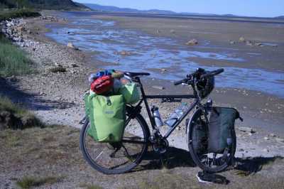 Skarvbergbucht, Nordkap, Porsangerfjord, Olderfjord - Lakselv - Skoganvarre  