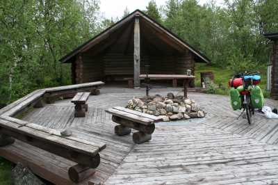  Finnland - Lappland - Mücken - Rückenwind  