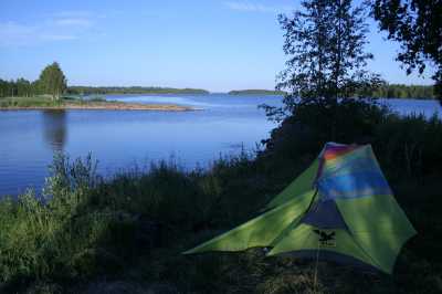  Kalix - bottnischen Meerbusen. Kalixälven, Norrboten, Sweden 