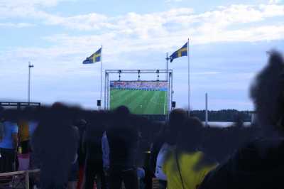  Luleå- Public viewing, Soccer Worldcup Russia, Sweden - England 