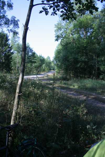 Am Lagan, letztes Allermansretten camping in Skandinavien für 2018