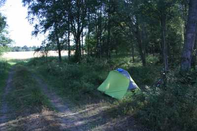 Am Lagan, letztes Allermansretten camping in Skandinavien für 2018