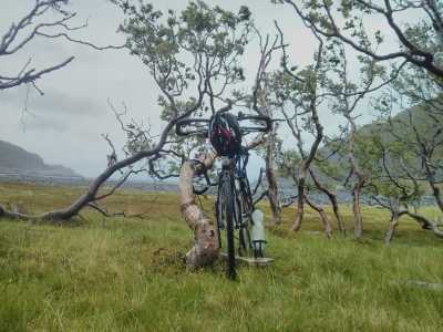 Sauwetter 100 km vorm Nordkap, Norwegen