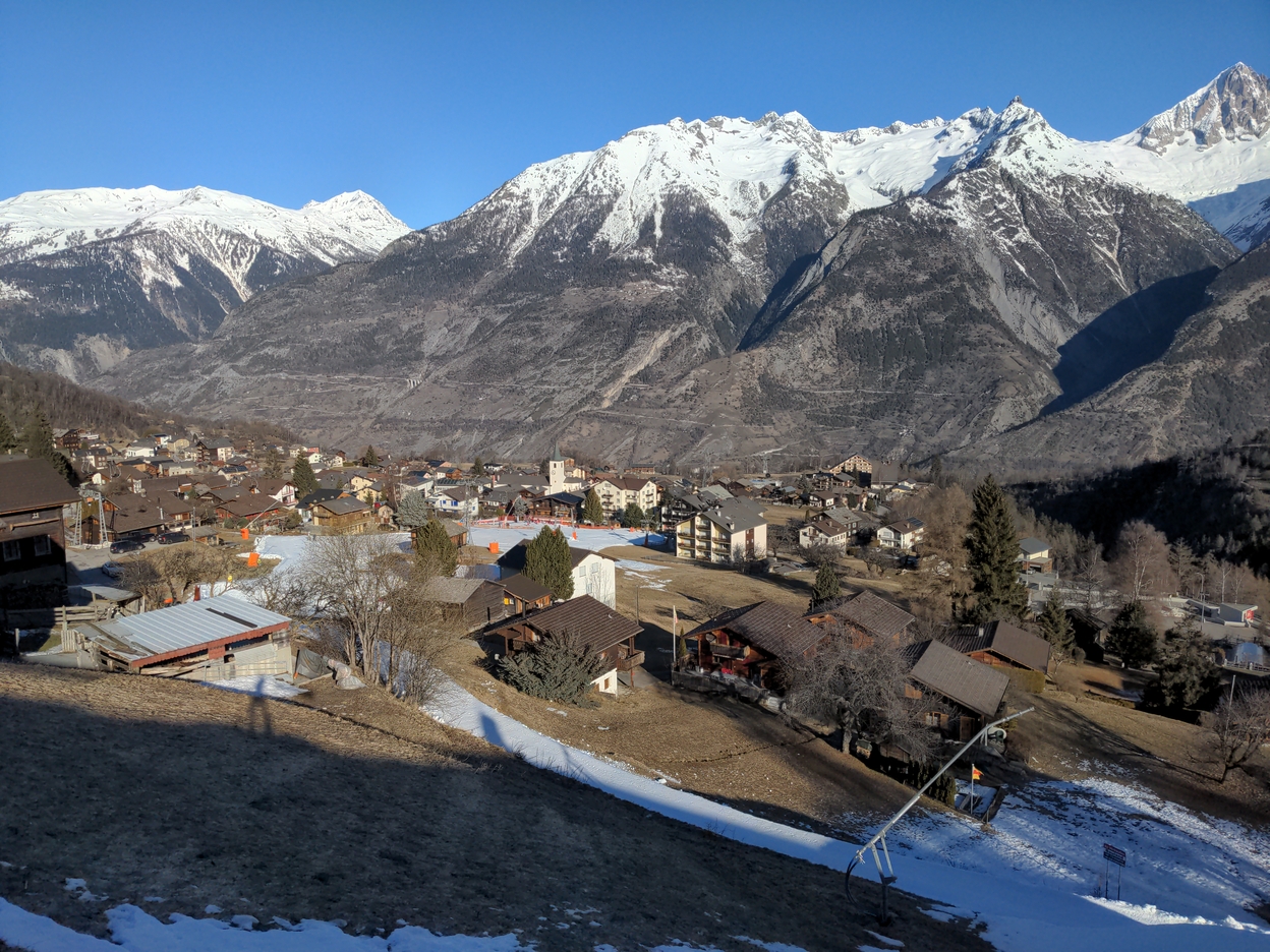 Bilder Unterbächd allis Schweiz Ginalshorn